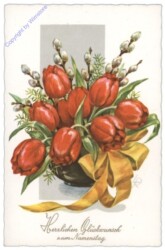 ak109065 Tulpenvase, Namenstag