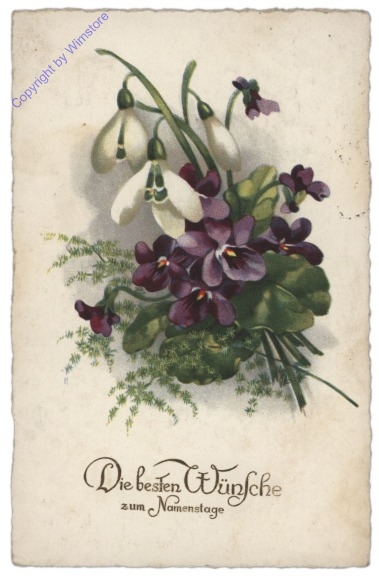 Blumen, Namenstag