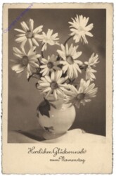 Blumenvase, Namenstag
