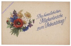 Blumenstrauß, Geburtstag