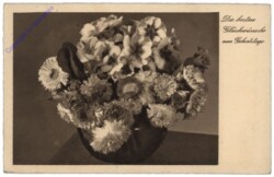 Blumenvase, Geburtstag