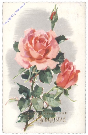 ak109130 ANU 2629: Rosen, Geburtstag