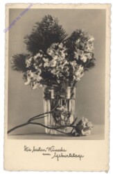 Blumenvase, Geburtstag