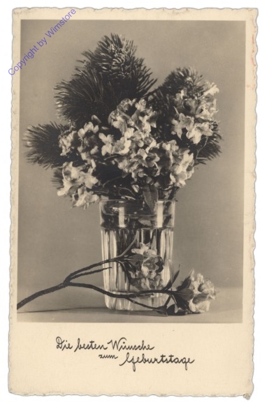 Blumenvase, Geburtstag