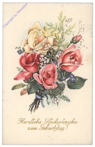 Rosenstrauß, Geburtstag