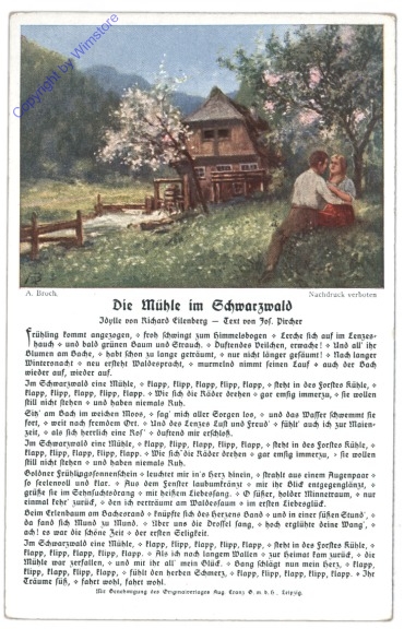 Die Mühle im Schwarzwald
