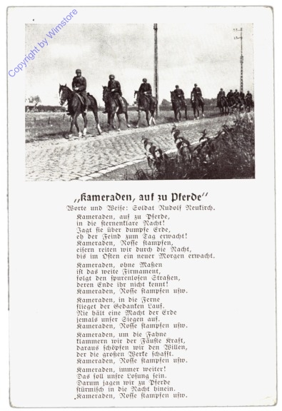 Kameraden, auf zu Pferde