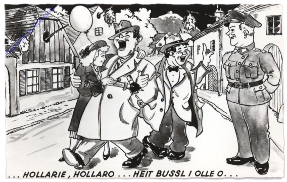 ... Hollarie, Hollro ... Heit bussl i olle o ...