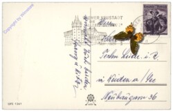 H.B. Wien OFS 1261: Kinder mit Lamm und Osterei