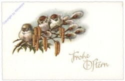 H.B. Wien 1569: Vögel sitzen auf Zweigen