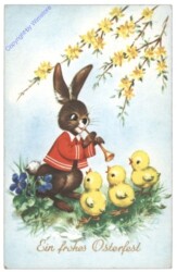 Tigra II: Osterhase mit Kücken