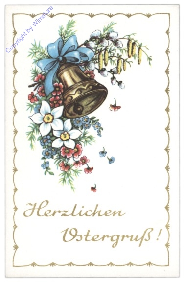 Wi-Ko 9020: Osterglocke mit Blumen