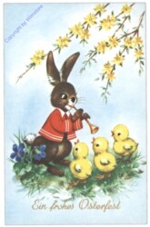 Tigra II: Osterhase mit Kücken