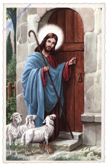 Jesus klopft an Tür