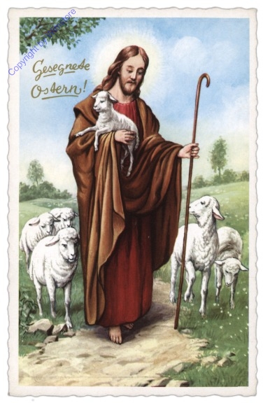 Jesus mit Lamm