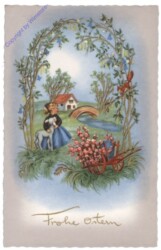 H.B. Wien 1439: Mädchen mit Lamm