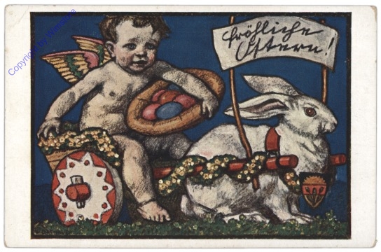 Hasenkutsche für Engel