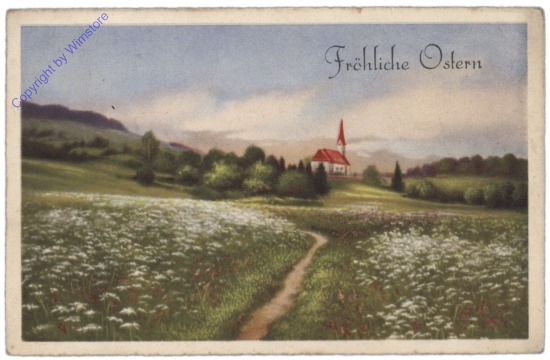 ak109343 Landschaft mit Kirche