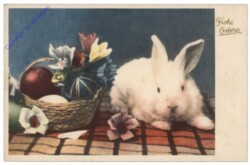 H.B. Wien Kl 341: Osterhase und Osterkorb