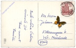ANU 5601: Hase zieht karren mit Kücken