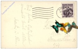 Osterei mit Blumenvase