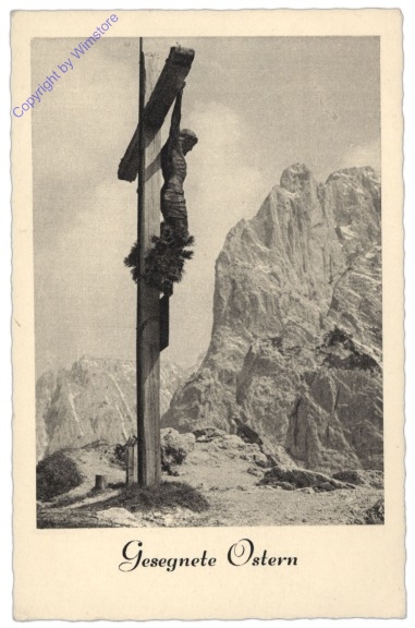 Gipfelkreuz mit Jesus