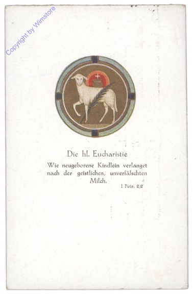 Die hl. Eucharistie