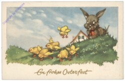 H.B. Wien OFS 517: Hase mit Kücken
