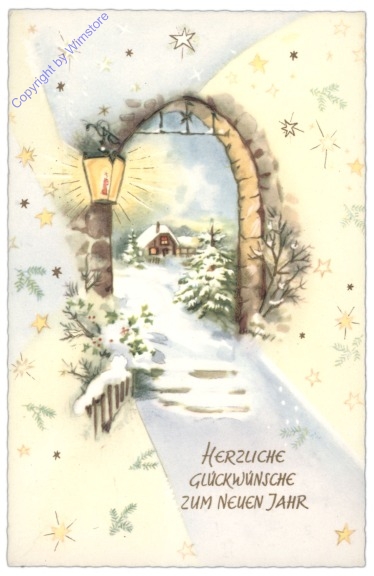 ak109517 Hinter dem Tor