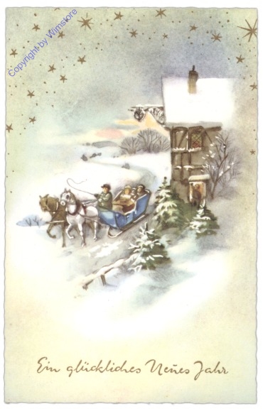 Kutsche im Schnee