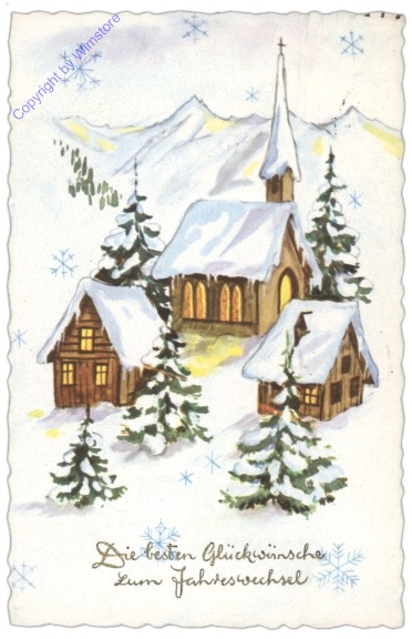 ANU 7692: Dorf im Schnee