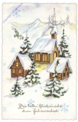 ak109529 ANU 7692: Dorf im Schnee