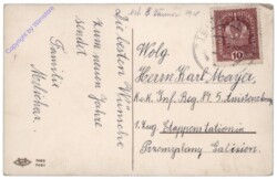 ak109582a Mädchen füttert Reh