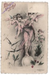 Mädchen mit Engerl