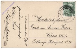 Bursche mit Blumen und Rucksack "1"