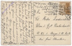 ak109611a Erika 6025: Kalender mit Zweigen