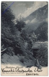 Verschneite Landschaft