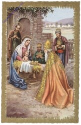 Krippenszene mit Hl. Drei Könige