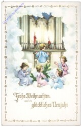 Engerln spielen auf Orgel