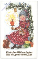 ak109760 Gisela: Unter dem Tannenzweig