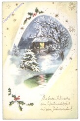 Verschneite Landschaft