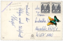ak109979a Mädchen vor einem Marterl