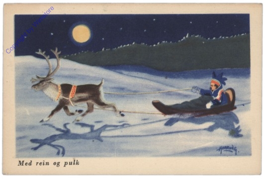 ak109987 Rentierschlitten
