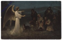 Engel verkündet die Botschaft