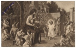 Hl. Familie mit Engerln