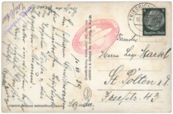 Friedrichshafen a.B. mit "Graf Zeppelin" (Luftbild)