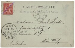 Le Départ des Coteaux de Longchamp. Expériences de Santos Dumont pour doubler la Tour Eiffel