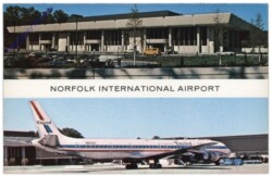 Norfolk International Airport, United, N8096U