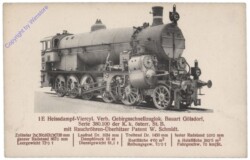 1 E Heissdampf-Viercyl. Verb. Gebirgsschnellzuglok