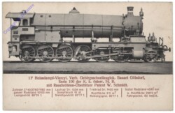 1 F Heissdampf-Viercyl. Verb. Gebirgsschnellzuglok
